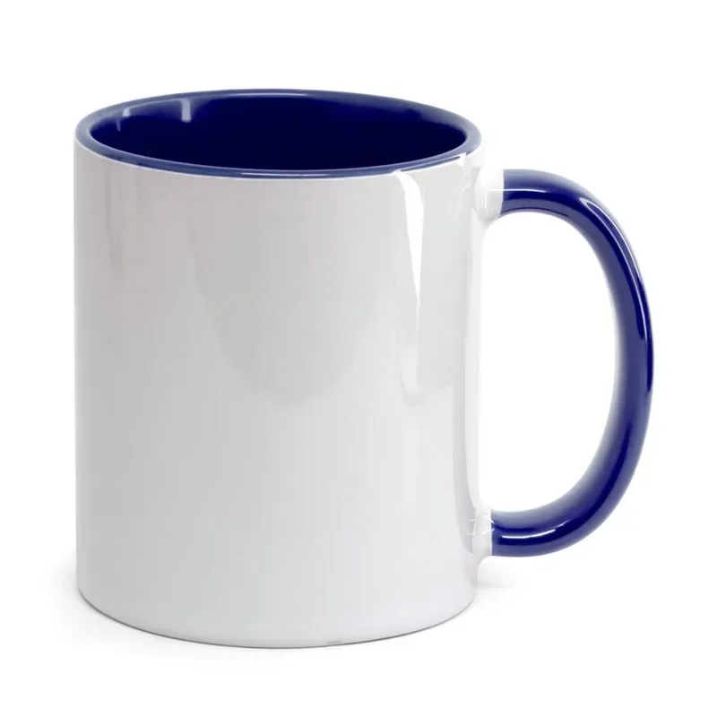 Caneca Interior e Al�a Colorido AZUL MARINHO