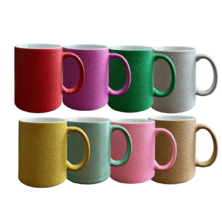 Caneca Glitter para Sublimao