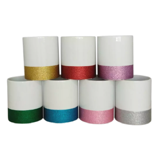 Caneca Base Glitter PARA SUBLIMAO