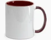 Caneca Interior e Al�a Colorido MARRON