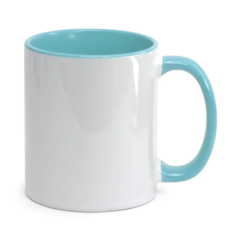 Caneca Interior e Al�a Colorido AZUL BEB�